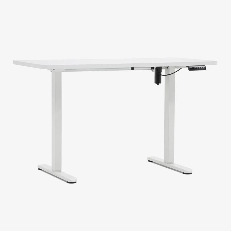 Стол регулируемый с электроприводом Adapt Optima (Адапт Оптима), цвет Белый